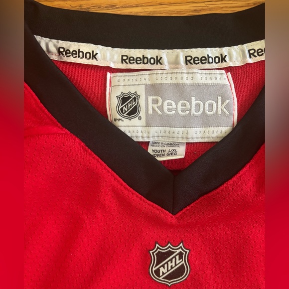 CHICAGO BLACKHAWKS Reebok Hockey Jersey Youth L/XL #88 Patrick Kane NHL Sports - Picture 2 of 7